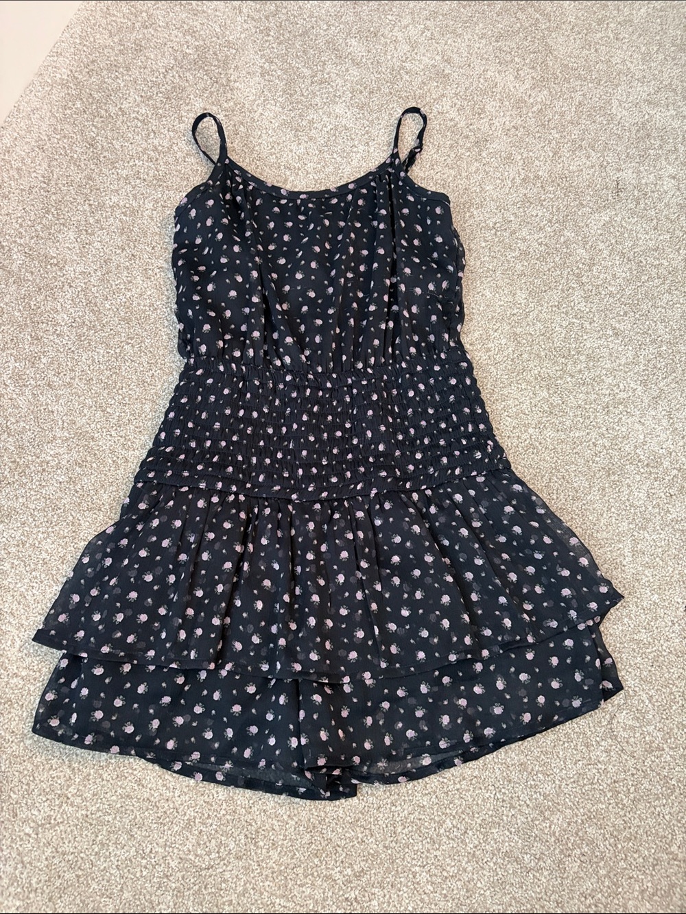 Abercrombie Kids floral romper size 9/10